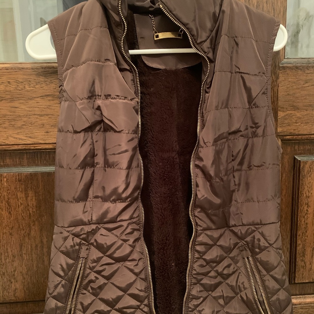 Brown vest